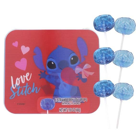 I Got Your Candy - Wholesale Lollipop - Galerie Lilo and Stitch Valentine’s Day Lollipops 1.69oz - 8ct