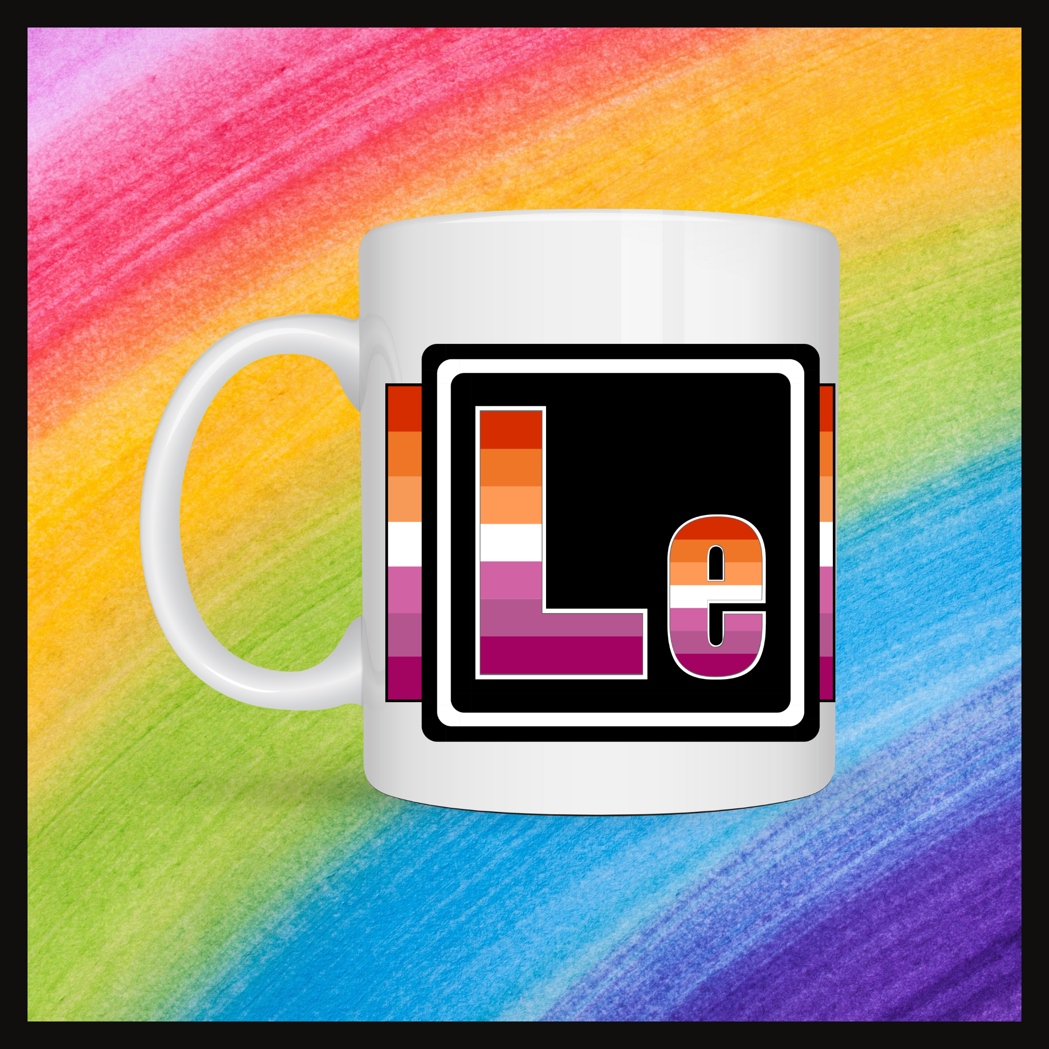 Elements Of Pride - Wholesale Coffee Mug - Lesbian Pride Mug1