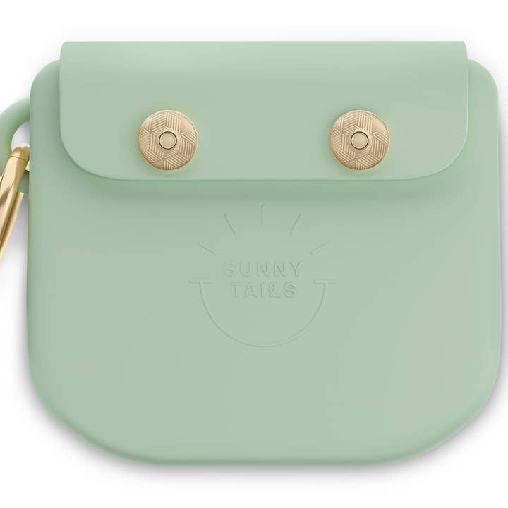 Pistaziengrüner Snap Leckerlibeutel für Hunde für den Großhandel von SUNNY TAILS