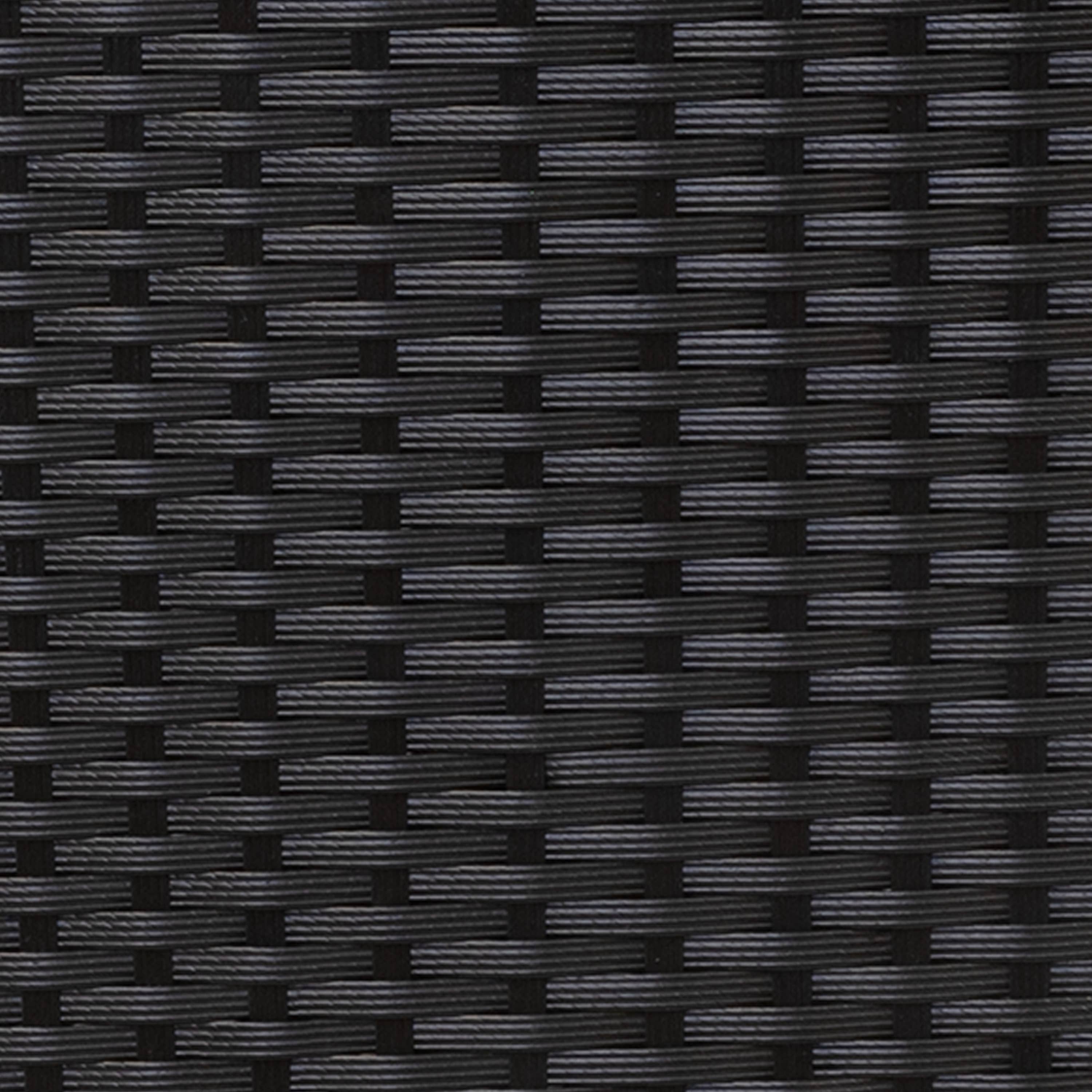 Sunnydaze Decor - Wholesale Plant Pot - 3-Section Wicker Planter Box with Trellis - Black12