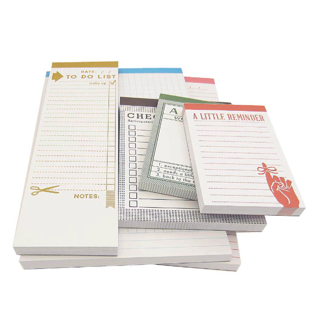 The Regional Assembly of Text - Wholesale Notepad - Checklist1