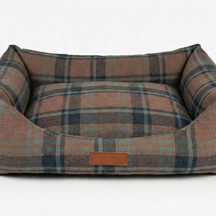 Luksus Tartan Hundeseng med Aftagelige Betræk | Marlow for engroshandel hos Ralph & Co