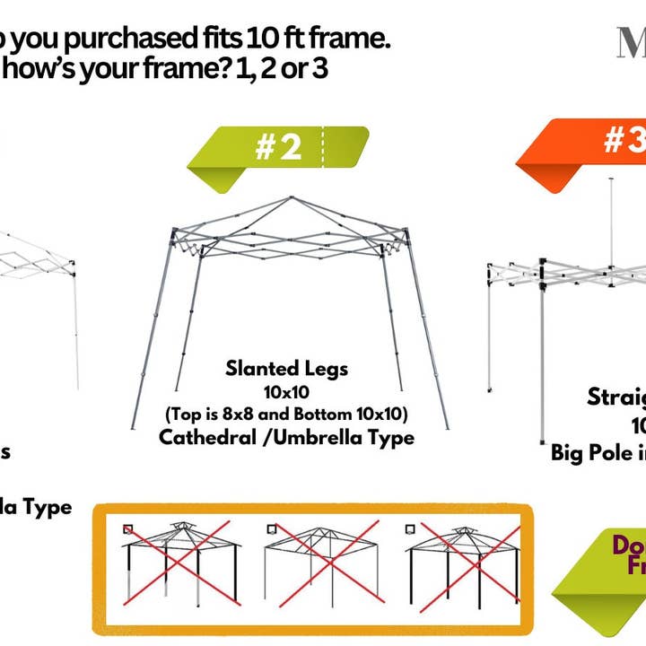 Must NY - Vendita all'ingrosso Tenda da campeggio - Tettuccio di ricambio resistente all'acqua4