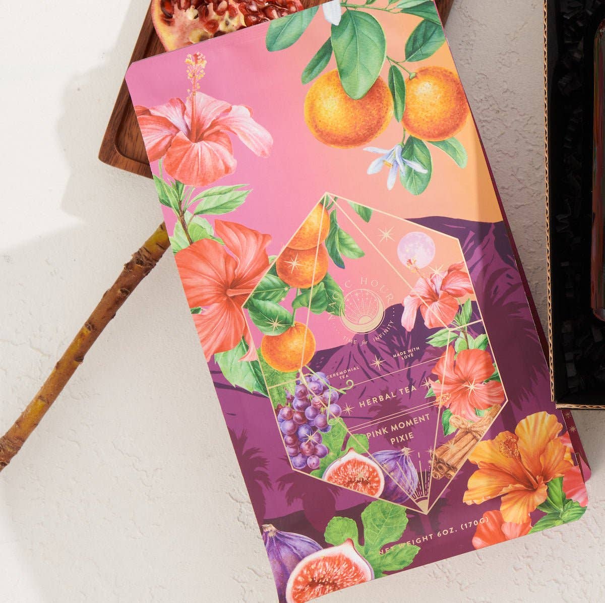 Magic Hour – wholesale Health/detox tea – Pink Moment Pixie - Hibiscus Tangerine Dream Herbal Tea4