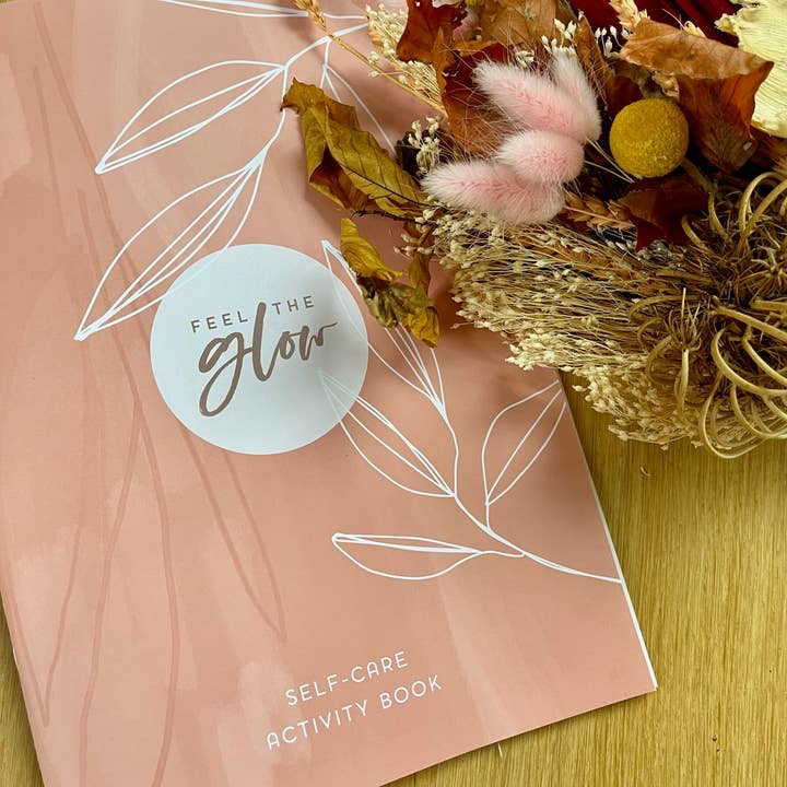 Feel the Glow – Livro - Adulto por atacado – Livro de Atividades de Autocuidado