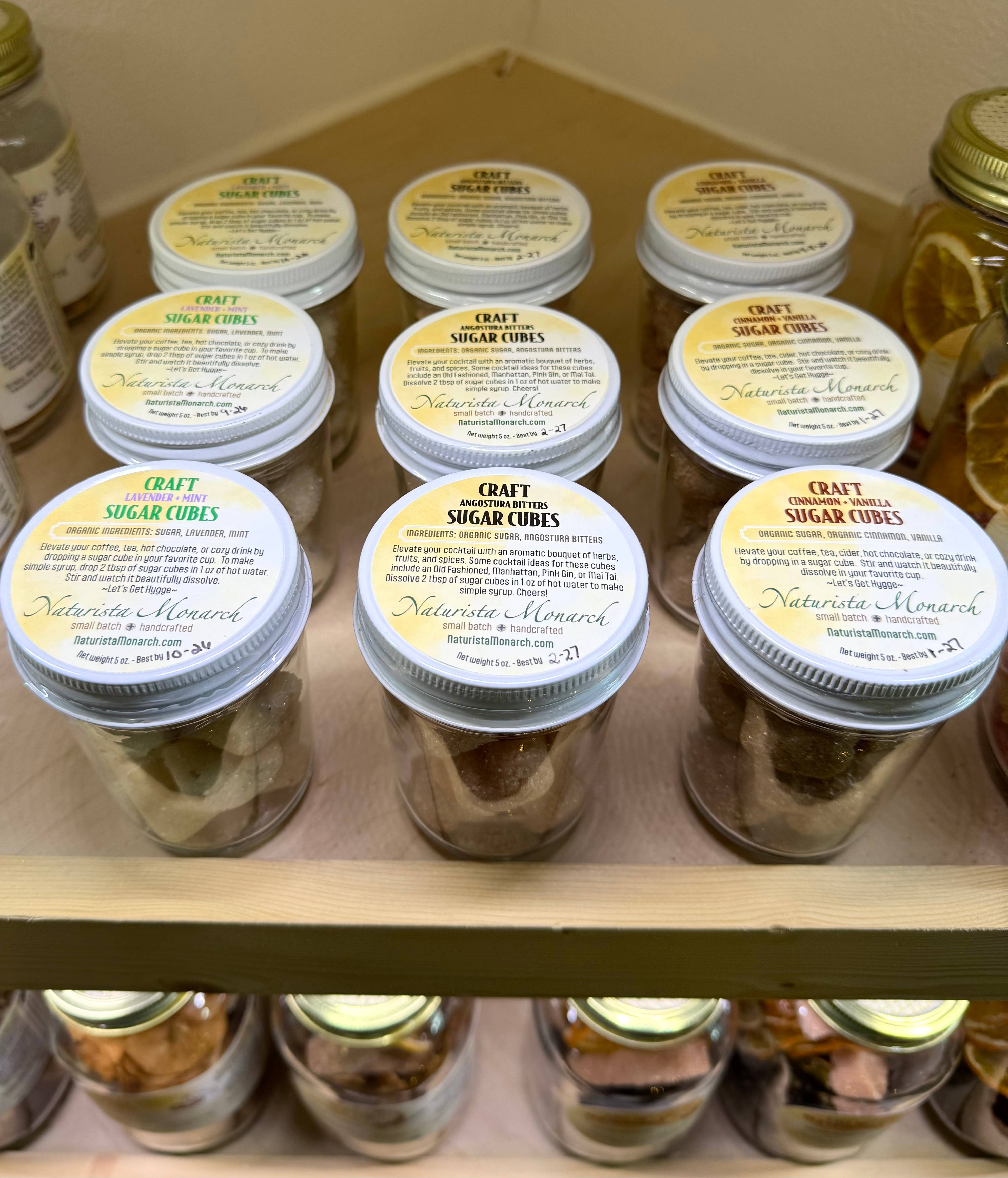 Naturista Monarch - Wholesale Sugar/Sweetener - Organic Craft Sugar Cubes1