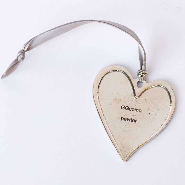 The Grandparent Gift Co. Inc. - Wholesale Ornament - Loss of Dad Memorial Ornament: Handmade USA Pewter 64302