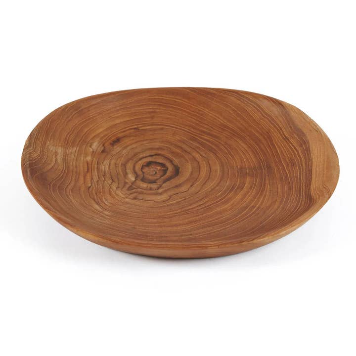 Bazar Bizar Living - Wholesale Decorative Plate/Dish/Bowl - The Teak Root Organic Plate5