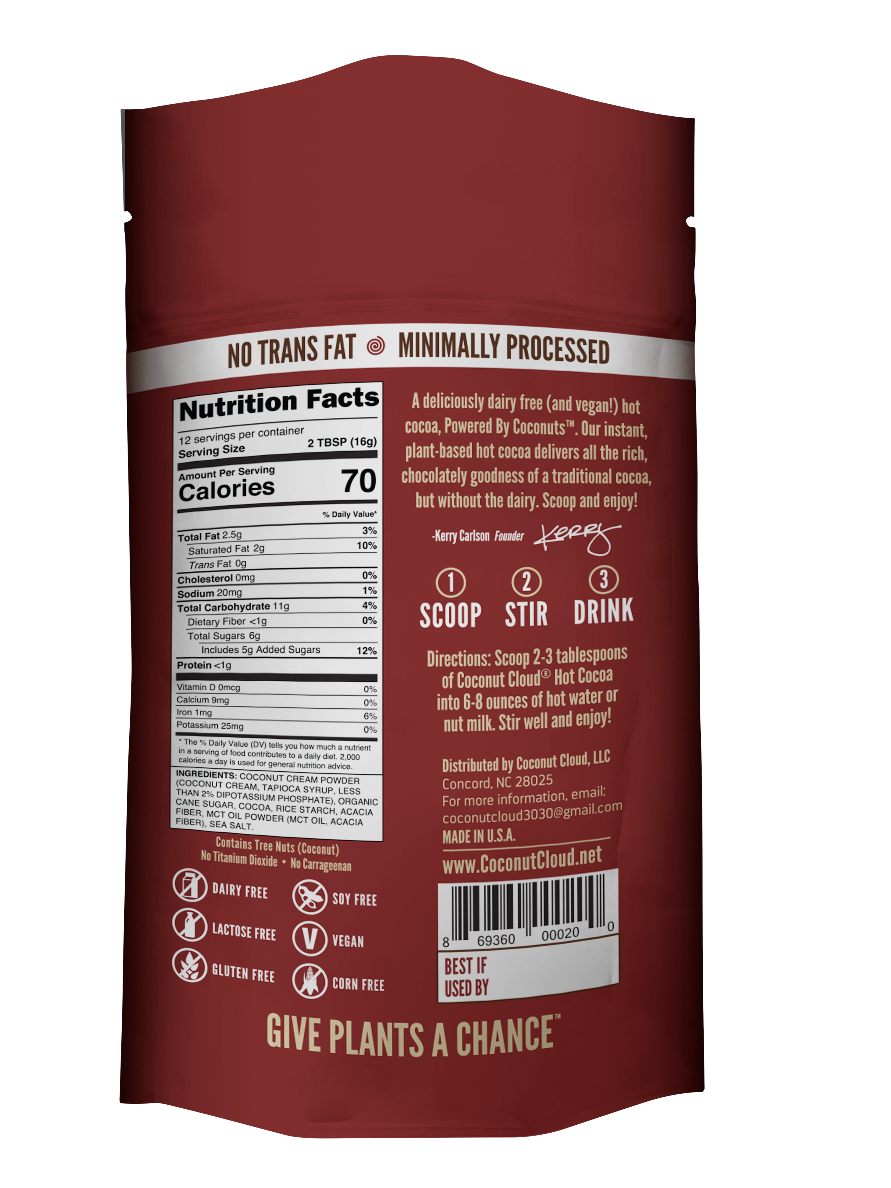 Coconut Cloud - Wholesale Hot Cocoa Mix/Kit - Original vegan hot cocoa1