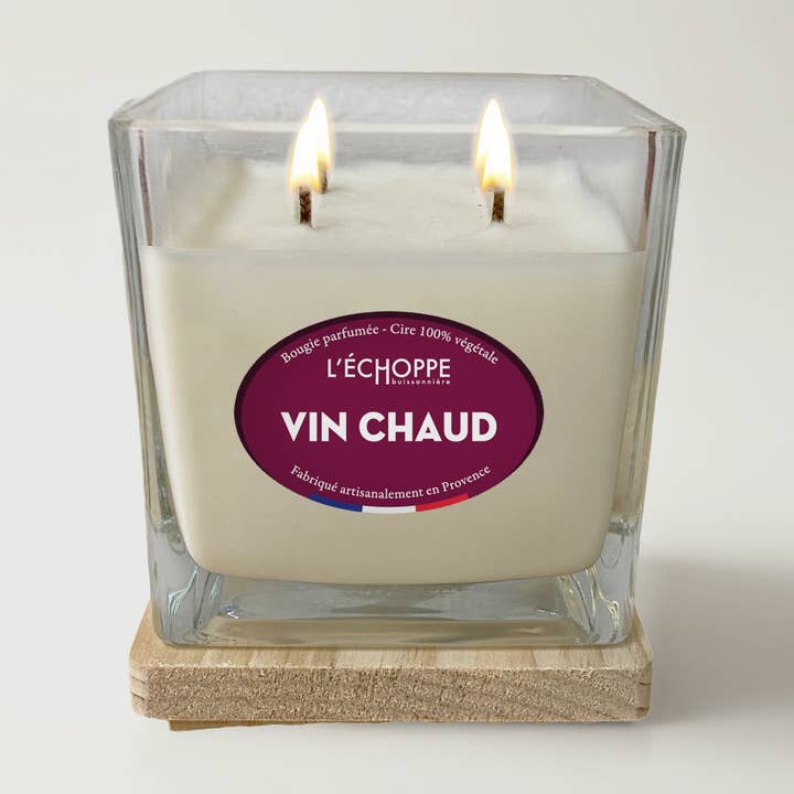 L'Échoppe Buissonnière - Wholesale Jar/Filled Candle - Mulled Wine - Scented Candle 400g0