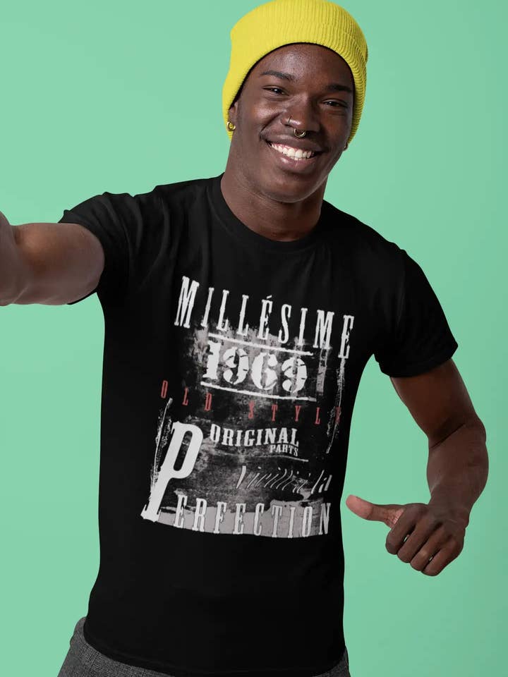 1969,cadeaux,anniversaire,Manches courtes - Homme T-shirt for wholesale by ULTRABASIC