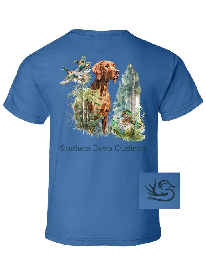 Golden Dog Youth T-shirt for engroshandel hos Southern Down Outfitters