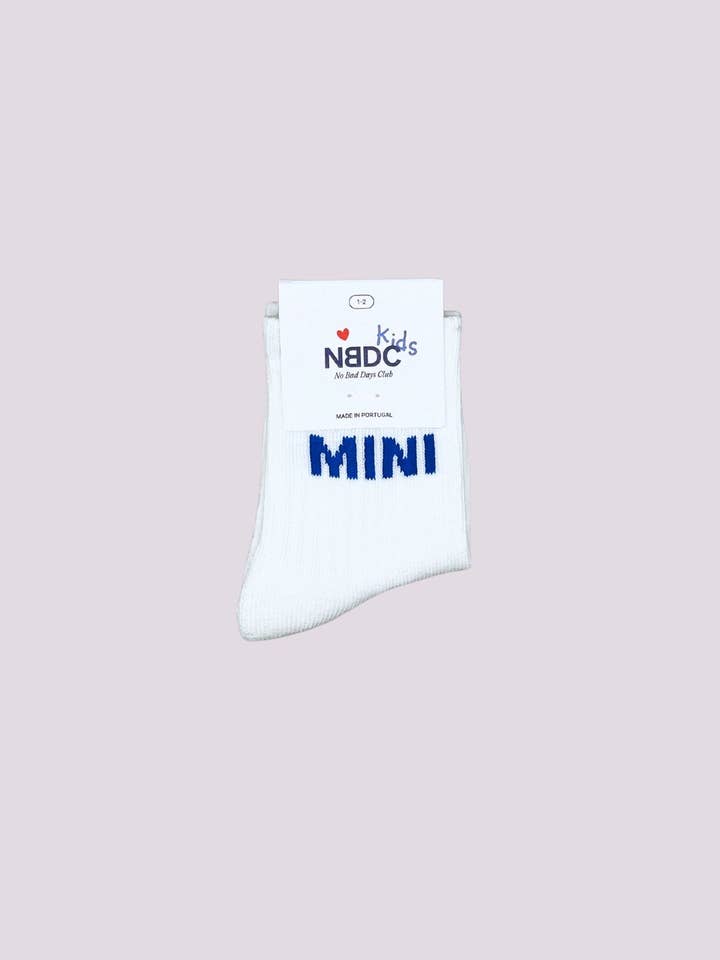 MINI SOCKEN | BLAU für den Großhandel von No Bad Days Club