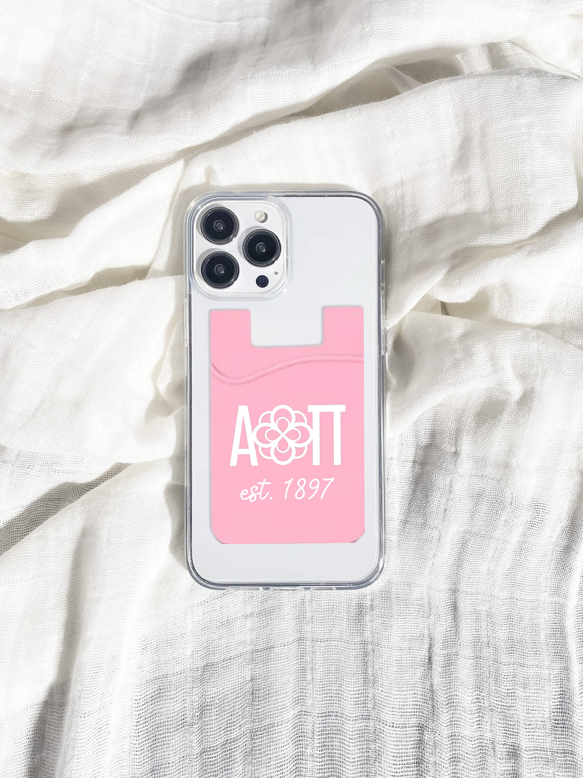Golden Sol Collective - Wholesale Phone Wallet - Women's - Alpha Omicron Pi Sorority Phone Wallet, AOII Card holder2