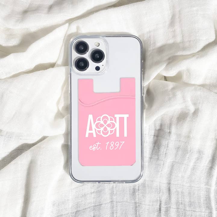 Golden Sol Collective - Wholesale Phone Wallet - Women's - Alpha Omicron Pi Sorority Phone Wallet, AOII Card holder2