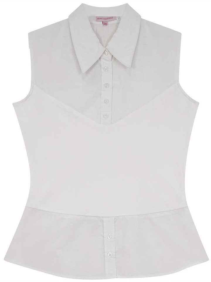 Blouse basique sans manches pour la vente par Hush.Shop