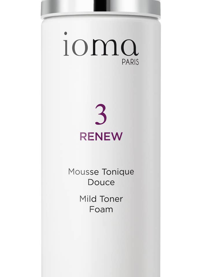 Mild Toner Foam for wholesale by IOMA Paris
