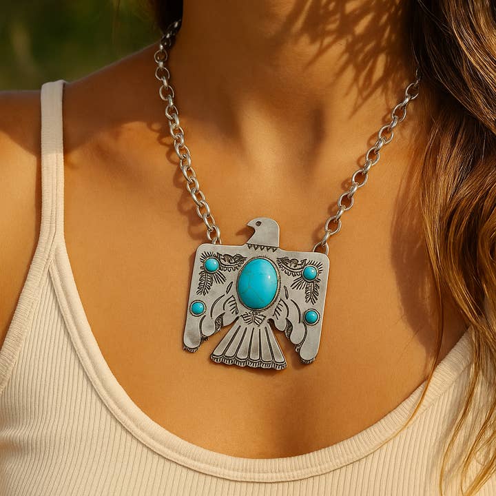 The Bling Barn - Wholesale Pendant/Charm Necklace - Spirit of the Sky Necklace1