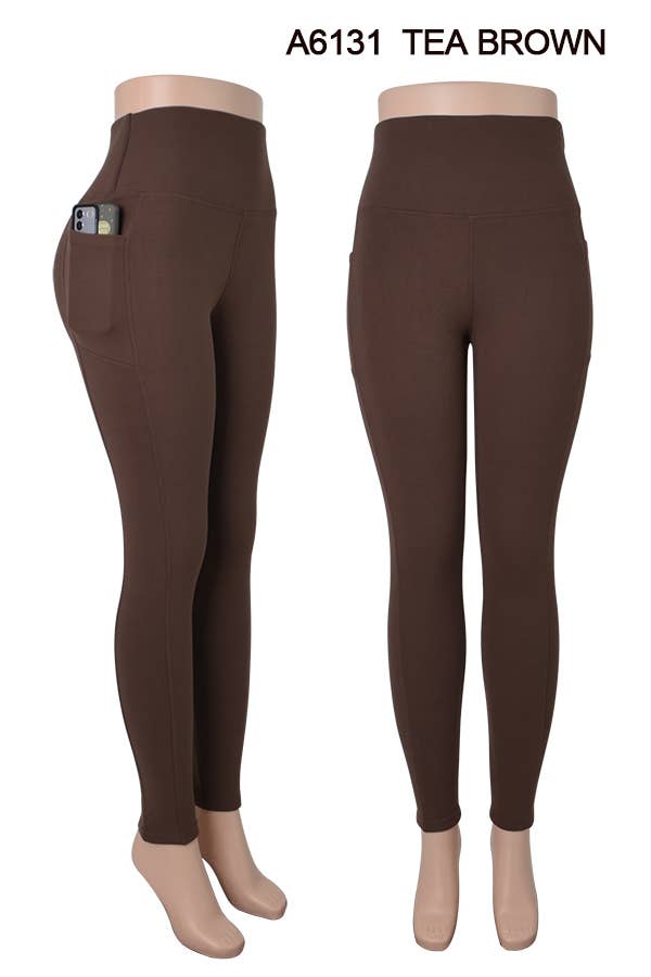SSImport – Engroshandel Sports-/loungeleggings – til kvinder – A6131 VINTER LEGGINGS TYKKERE FLEECE INDENI 12STK/PAK 8