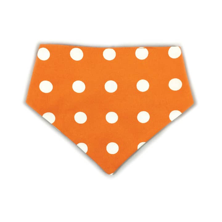 Uptown Pups - Wholesale Pet Bandana - Dog - Uptown Pups Reversible Bandana - Orange