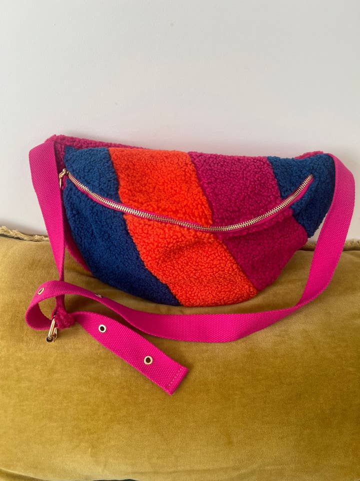 Maxi sac banane multicolore pour la vente par La Maison Kifi