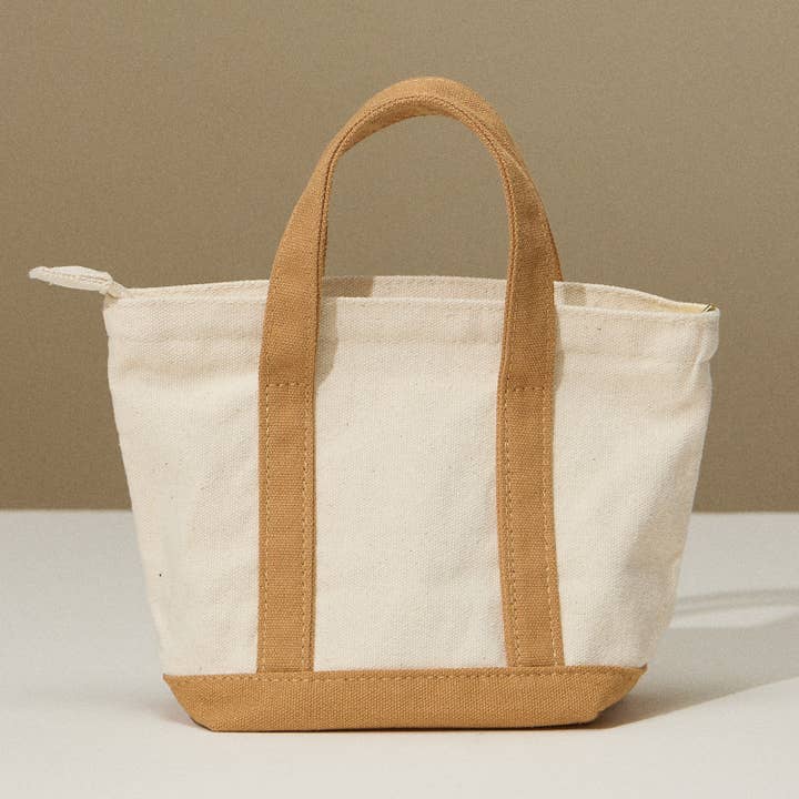 Frem - Wholesale Tote Bag - Women's - EcoCharm Cotton Everywhere-Carry Canvas Bag – Mini Size