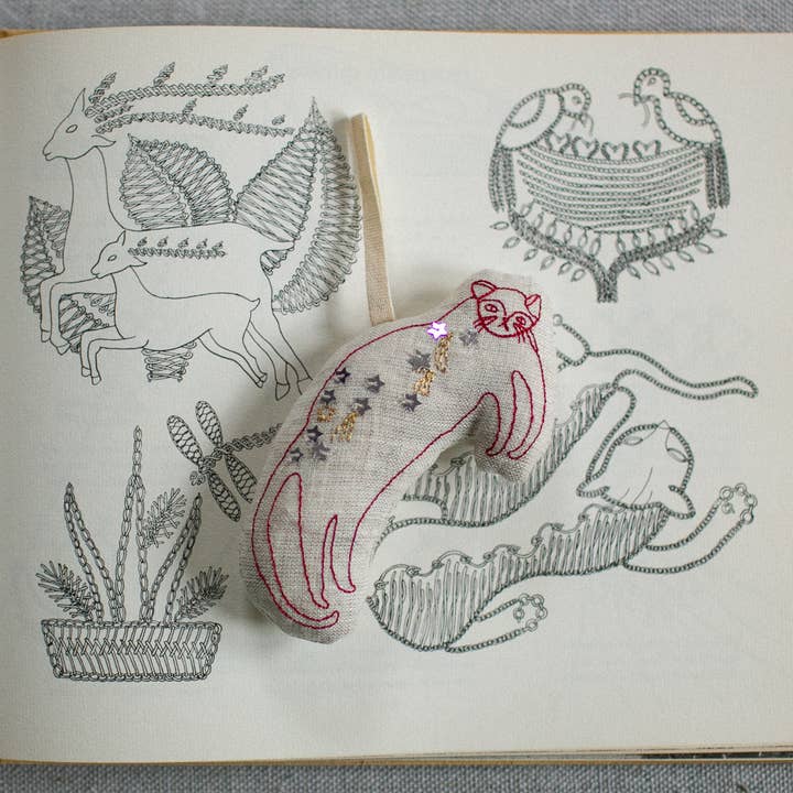 Skippy Cotton - Wholesale Ornament - Baby Hugo Cat - Cotton & Lavender filled Ornament, Scented