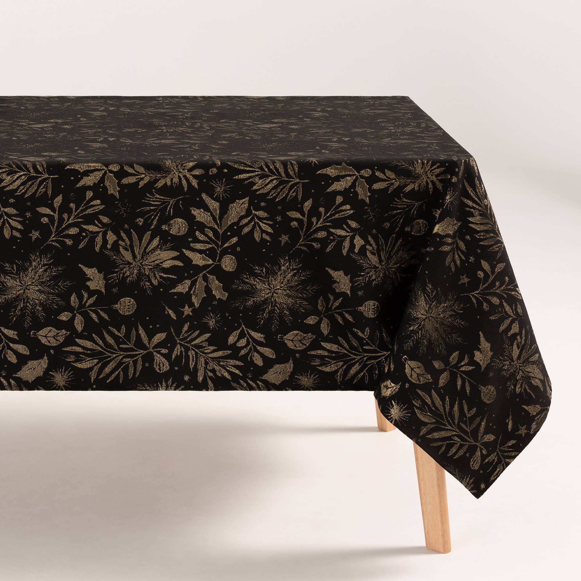 GAMUSI - Wholesale Tablecloth - Christmas tablecloth cotton jacquard FLENOR19