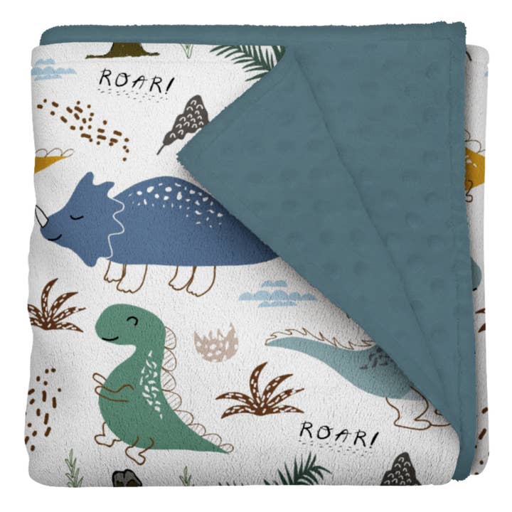 Logan Minky Blanket for wholesale by Les Bambins