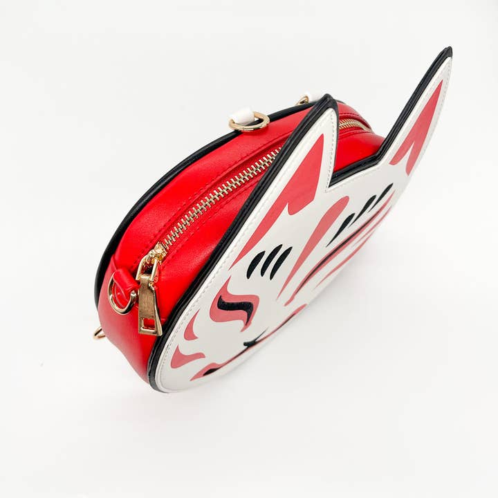 Yoshi Yoshitani LLC - Wholesale Crossbody Bag - Women's - Kitsune Convertible Bag : White11