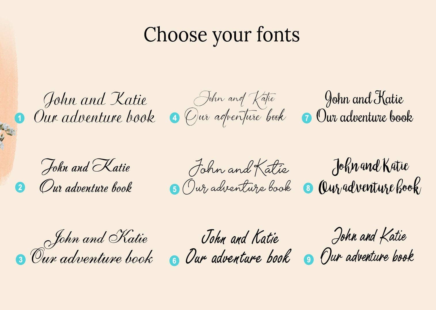 Cherish Deal - Wholesale Guest Book - Wooden Floral Guest Book with Wildflowers, Photo Album7