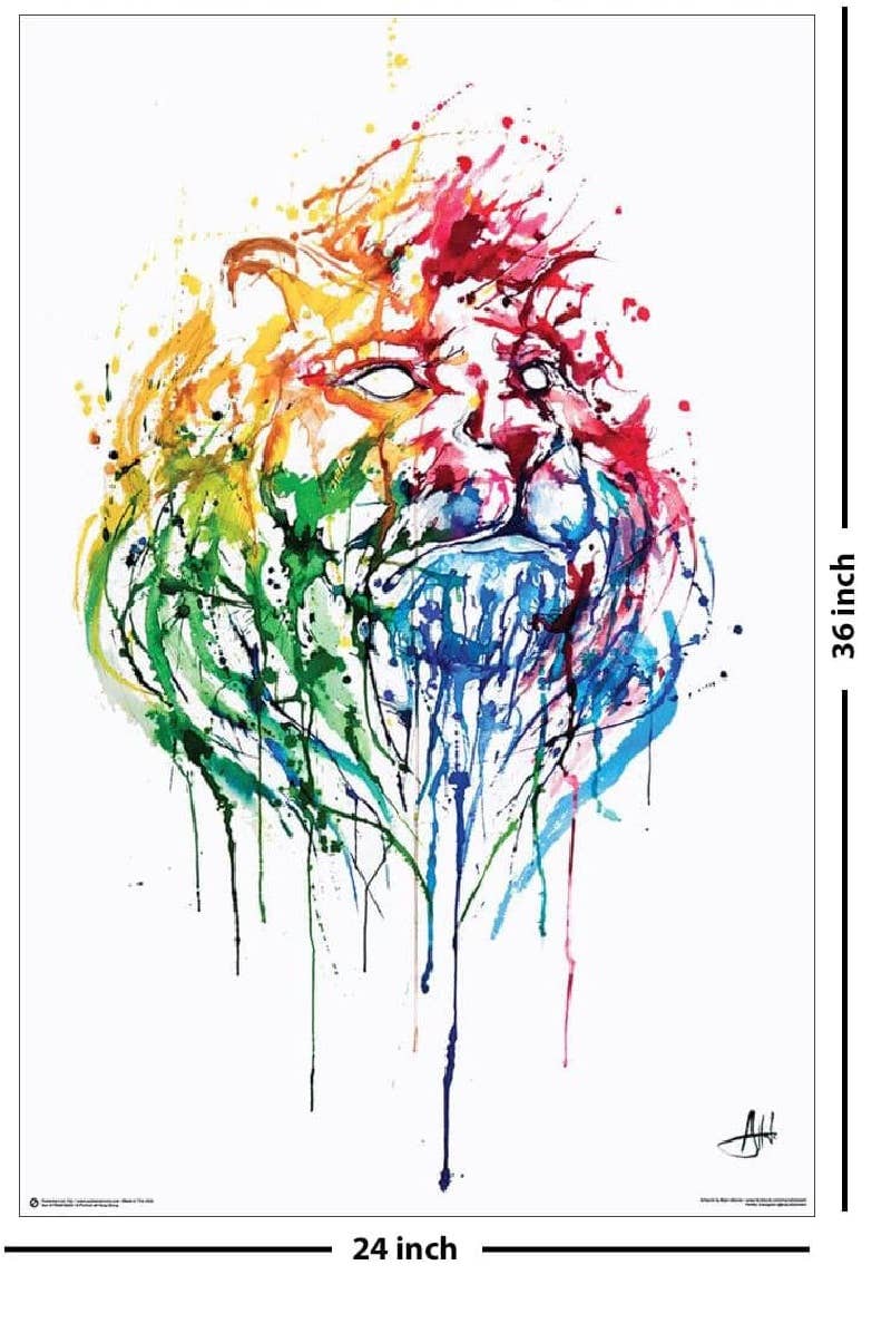 Scorpio Posters - Wholesale Poster - A Portrait Of Hong Kong By: Marc Allante Poster - 24" X 36"1