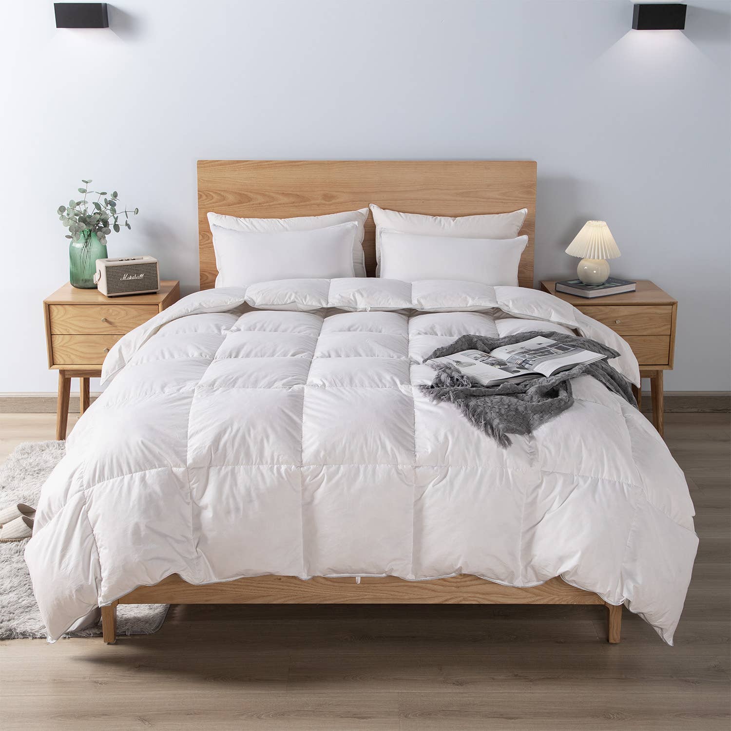 Kasentex - Wholesale Down Comforter - Down Comforter - Goose Duck All Season - 100% Cotton Cover2