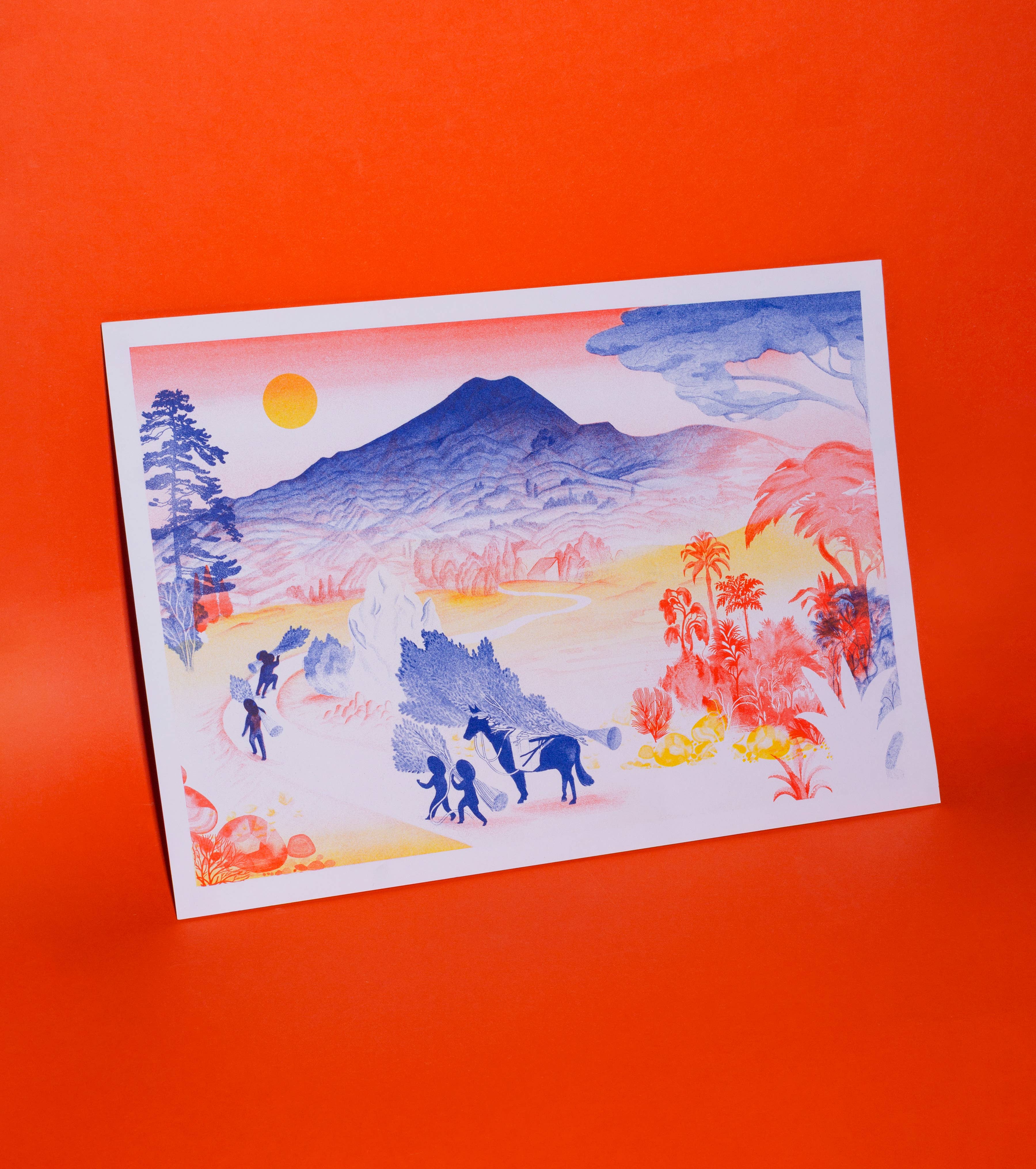 KIBLIND Atelier - Wholesale Poster - A3 Poster - Montagne Sainte-Victoire - Mayumi Otero6