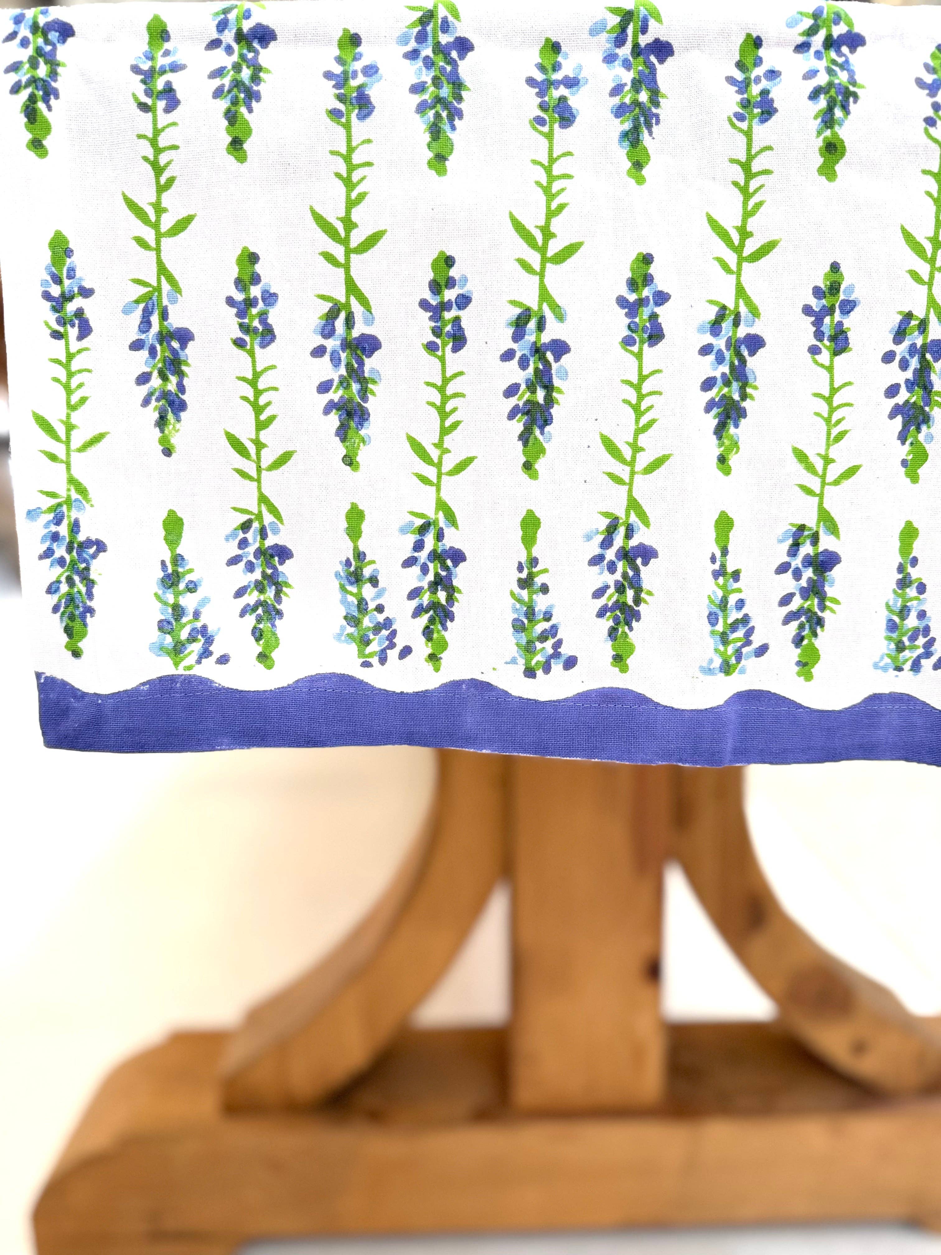 Mended - Wholesale Table Runner - Table Runner - Bluebonnets1