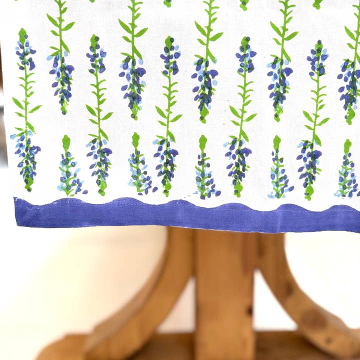 Mended - Wholesale Table Runner - Table Runner - Bluebonnets1