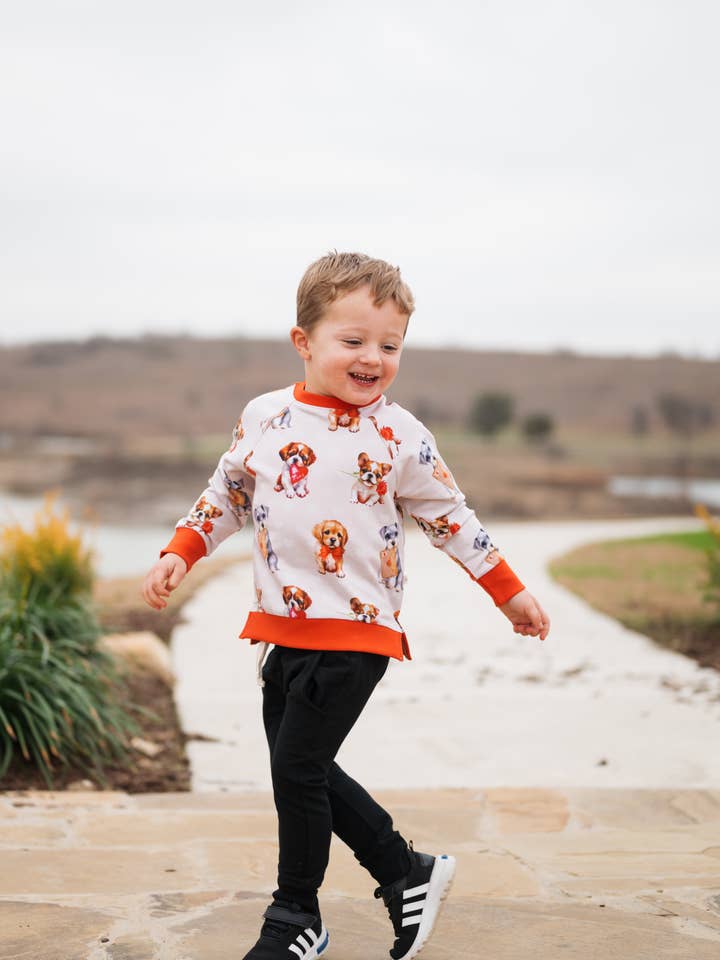 Felpa Puppy Love per la vendita all'ingrosso da parte di Riley & Rett