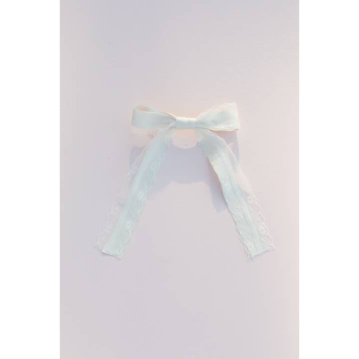 Space 46 Wholesale - Wholesale Hair Clip - Women's - Coquette Lace Bow Hair Clip1