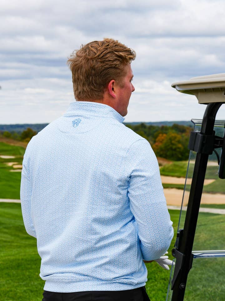 USA Palm - Wholesale Sweatshirt - Unisex - Cloud 1/4 Zip83