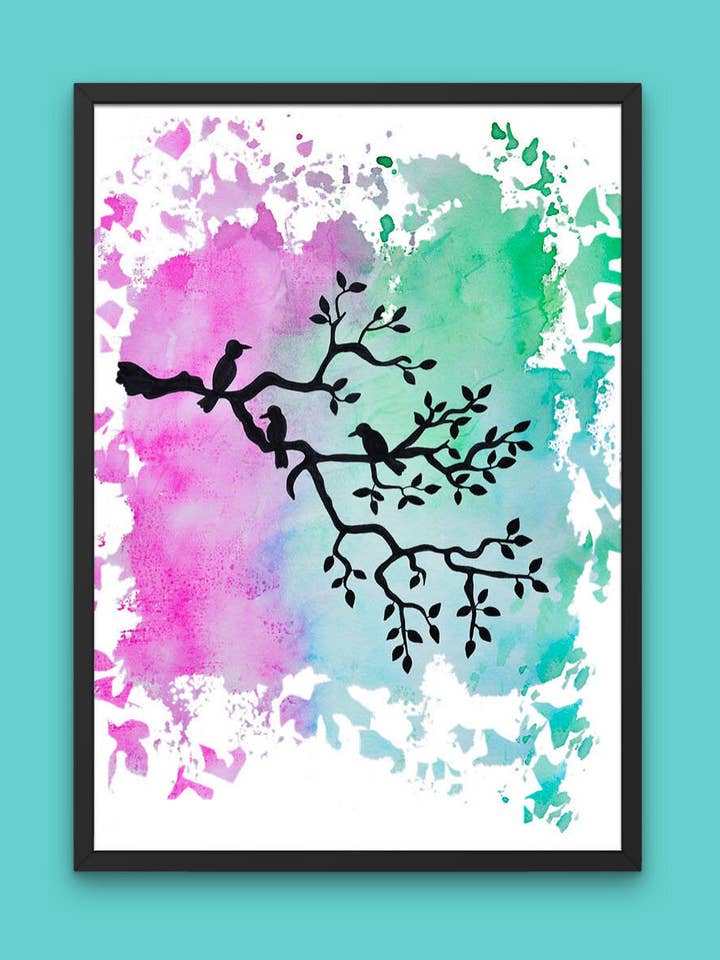 „Stillness“ -Druck für den Großhandel von Jiva More Life