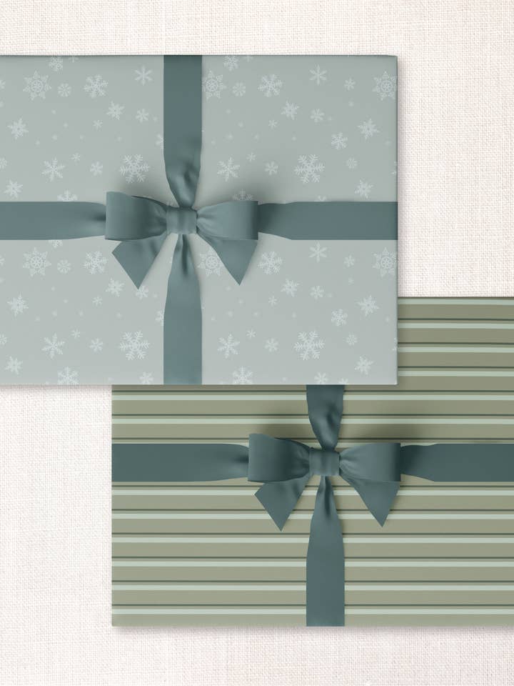 rouleau de 3 : Jour de neige + Rayure de gui pour la vente par Urbanic Goods