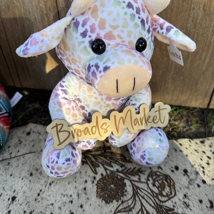 Broads Market - Wholesale Stuffed/Plush Toy - Kids & Baby - Cow Farm Pal Plush Toy