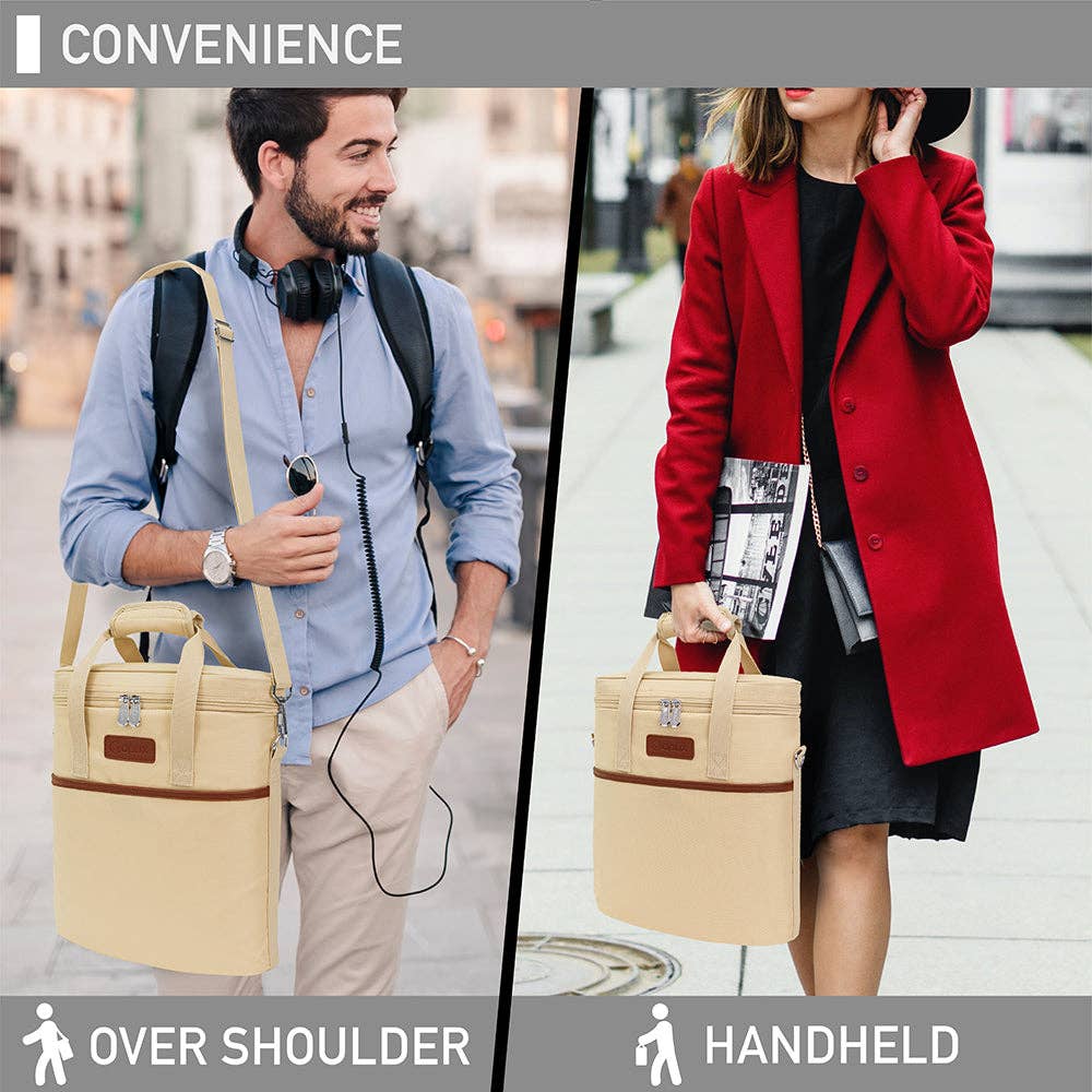 OPUX - Wholesale Wine Tote - 3 Bottle Wine Carrier Bag13