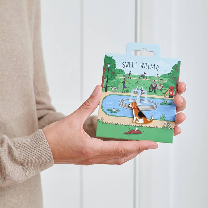Dog Pin - Beagle for wholesale by Sweet William Designs