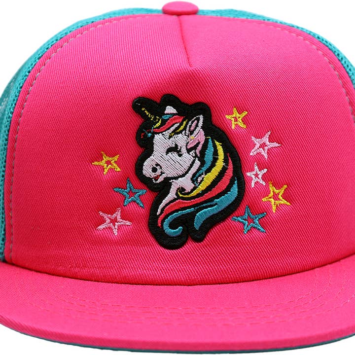 Kids Flat Bill Cap - Unicorn for wholesale by East Texas Sales & Service