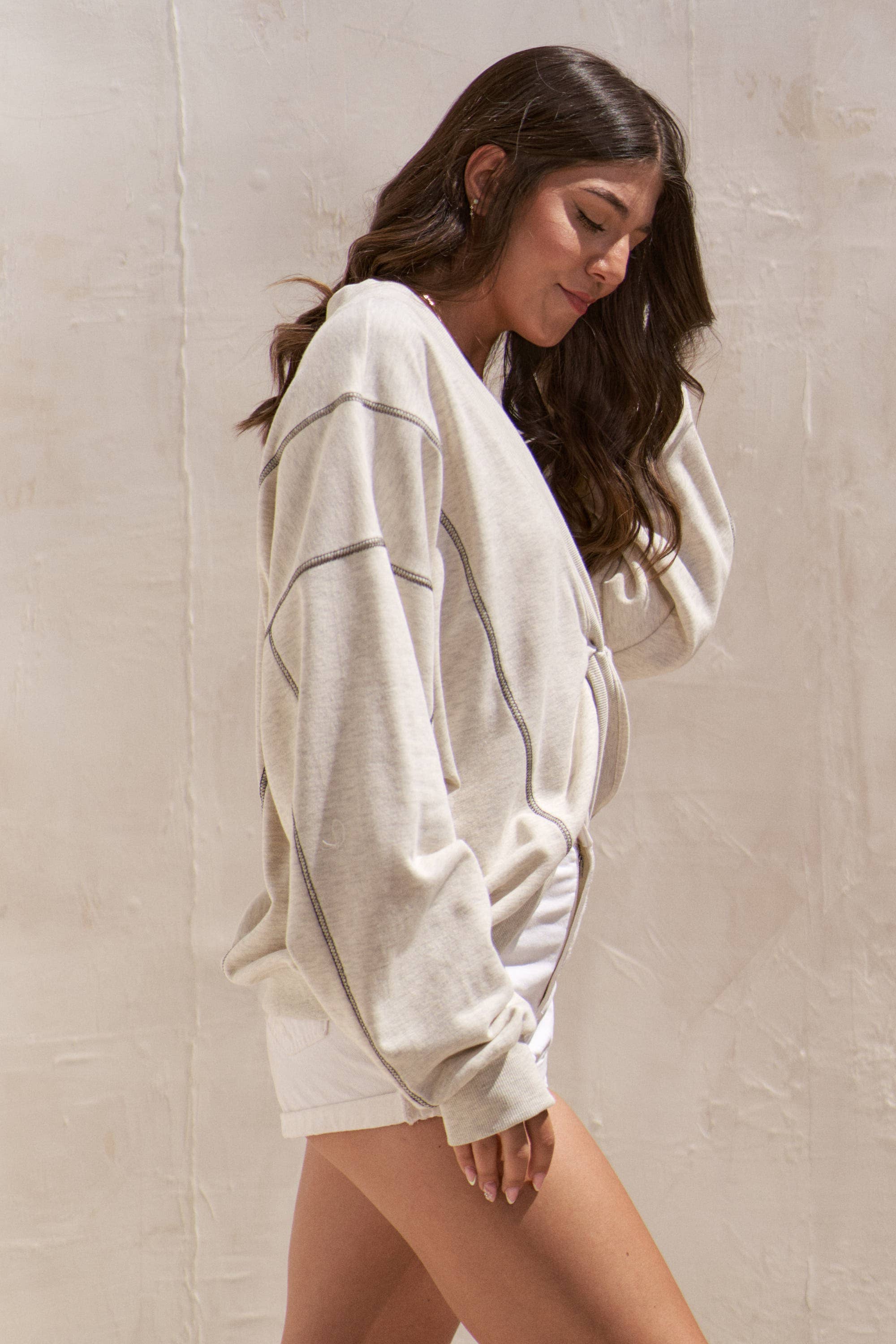 JADE BY JANE - Wholesale Knit Top - Women's - TWIST FRONT LONG SLEEVE TOP12