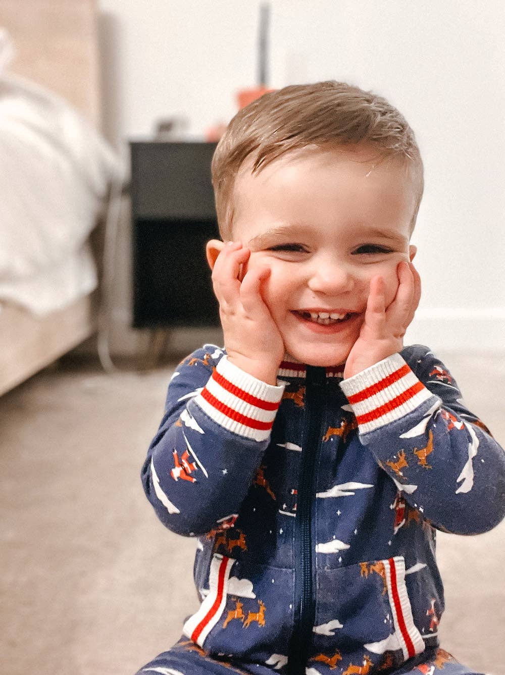 Good Thomas – wholesale Sleepwear set – men's – Santa Sleighs Pajama (Dog & Kid Sizes Only)6