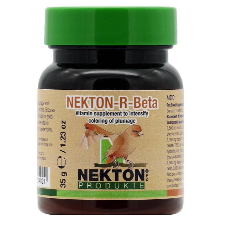Nekton-R-Beta Enhances Red Color in Birds for wholesale by NEKTON USA