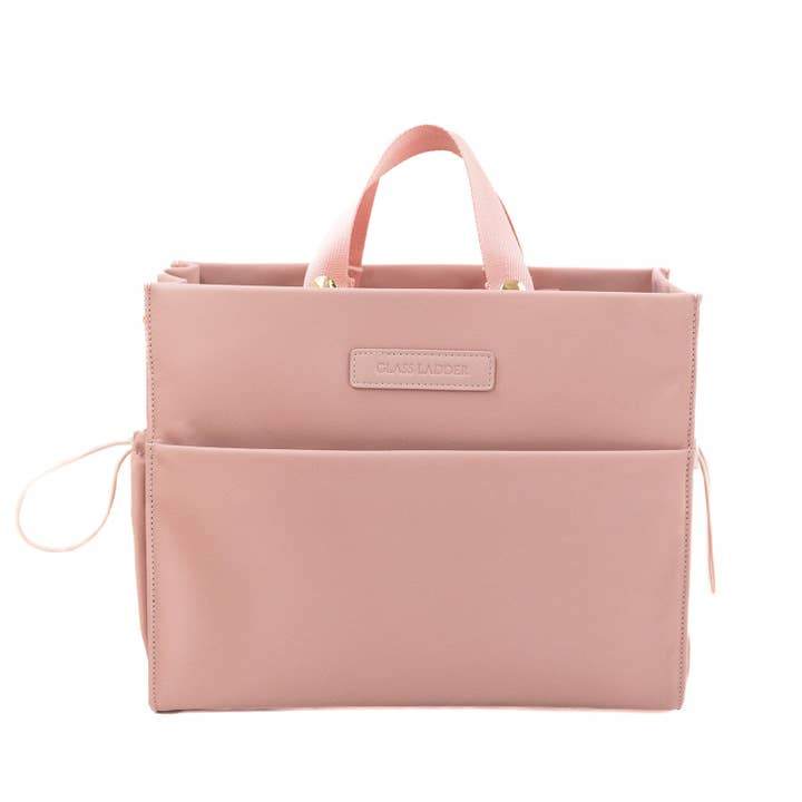 Ellen Deluxe Organizer — Pink Mimosa for wholesale by Glass Ladder & Co.