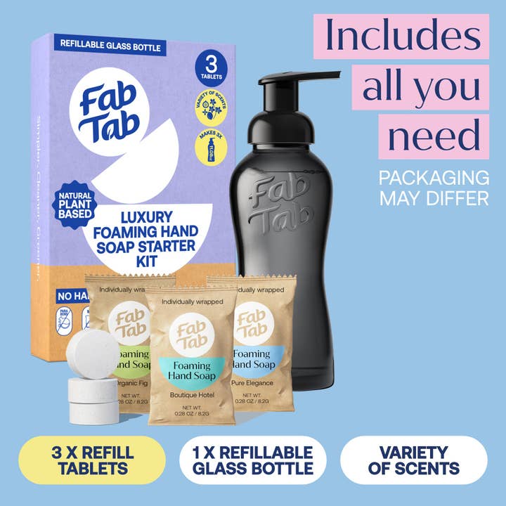 FabTab - Wholesale Hand Soap/Wash - Luxury Foaming Hand Soap Kit5